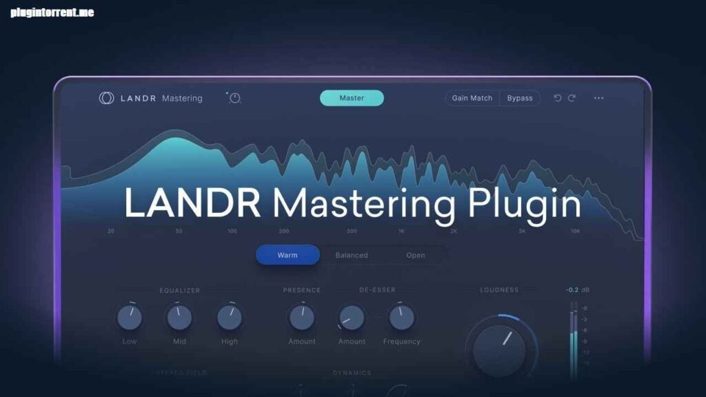 LANDR Mastering Plugin