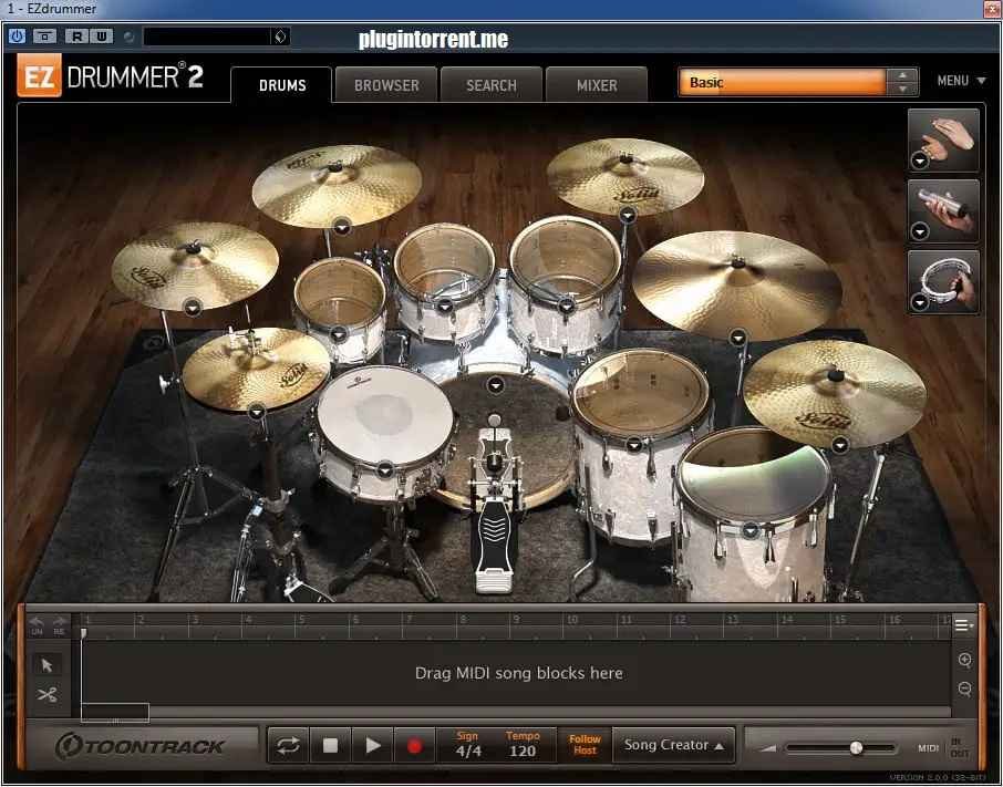 EZdrummer 