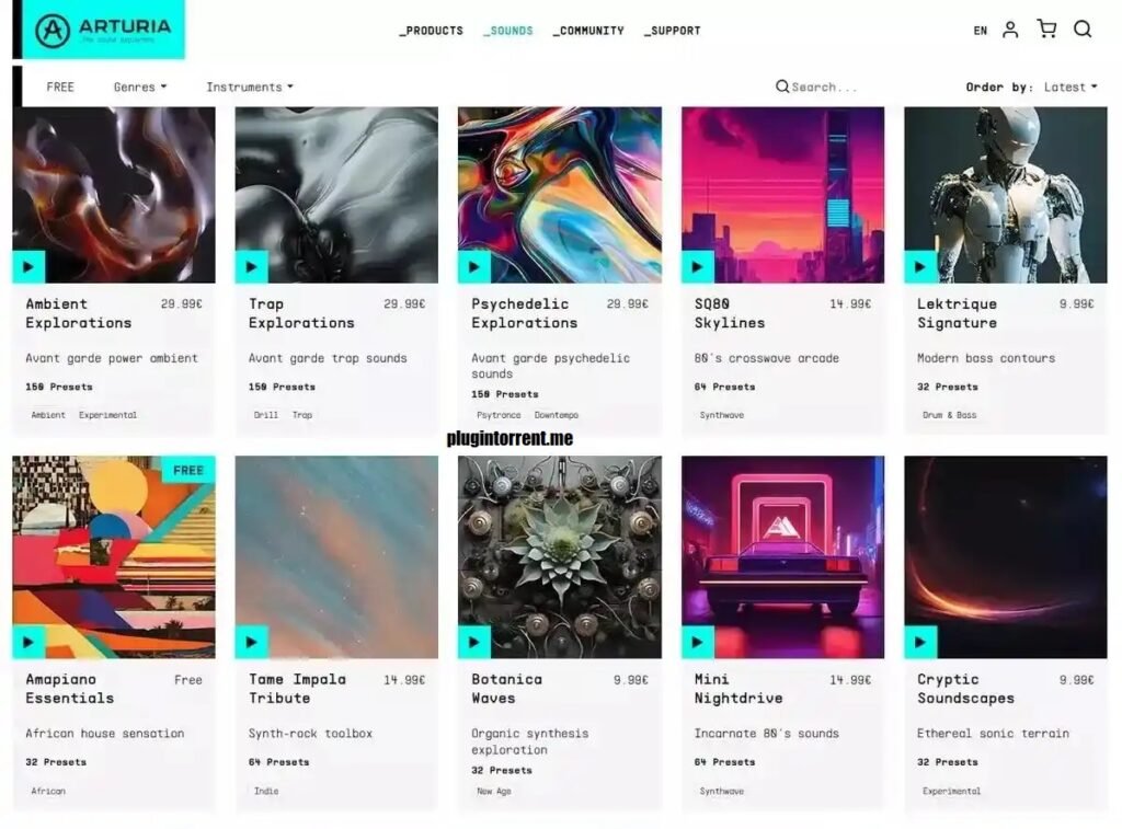Arturia Sound Banks Bundle