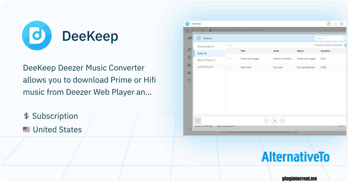 DeeKeep Deezer Music Converter