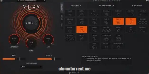 Heavyocity Fury Distortion Designer