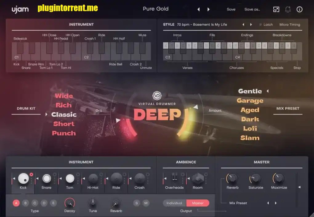 UJAM Virtual Drummer Deep