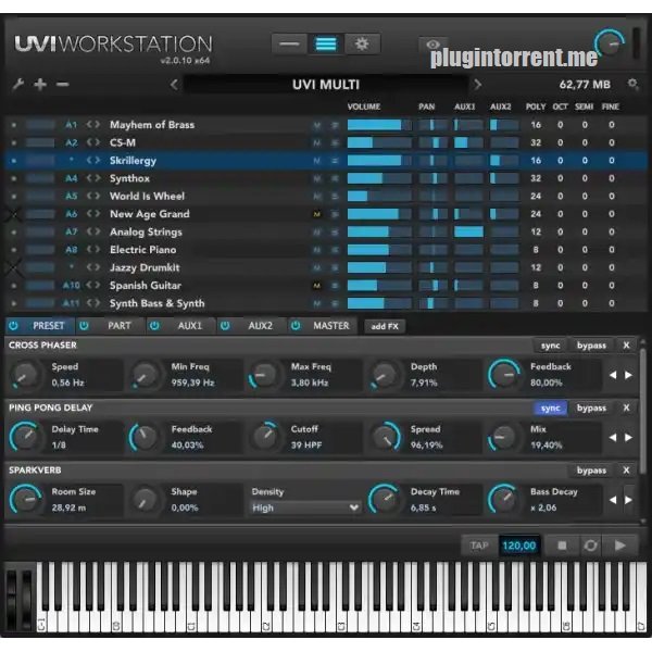 UVi Workstation 4