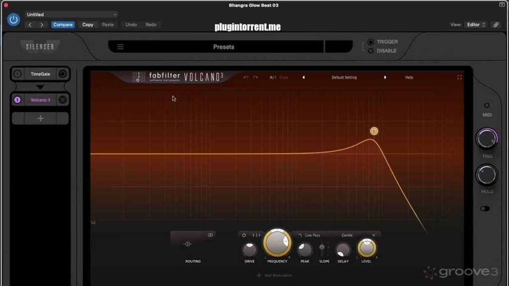 Wide Blue Sound Silencer