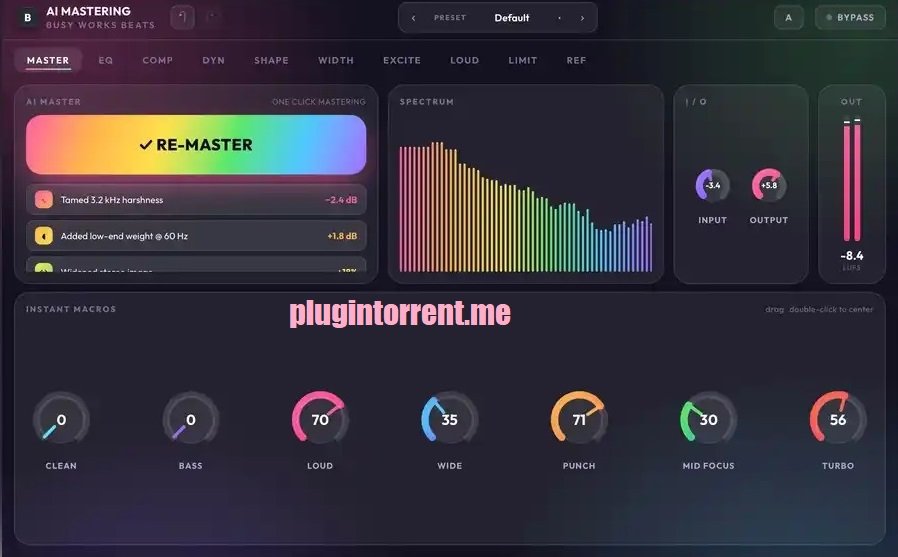 Busy Works Beats AI Mastering