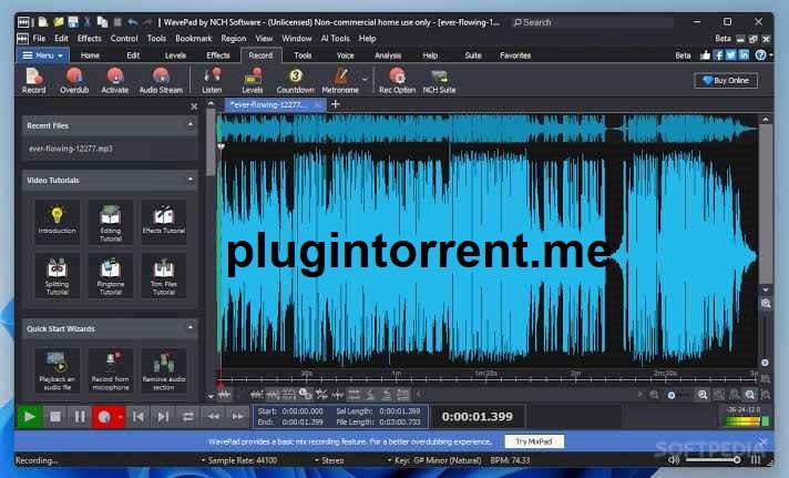 WavePad Audio Editor